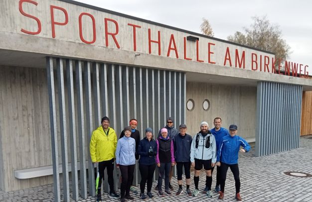 Gruppenfoto vor dem Start