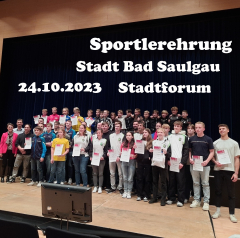 Sportlerehrung Stadt Bad Saulgau