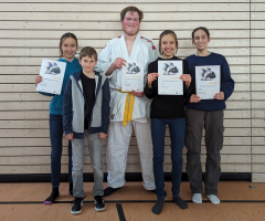 Judo Gürtelfarbenturnier  in Kirchberg/Steinheim