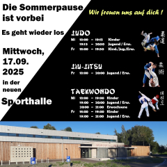 Trainingsbeginn