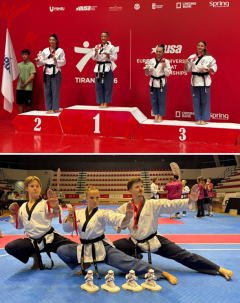 Europäische Universitäts-Kampfsportmeisterschaften in Tirana (Albanien) 